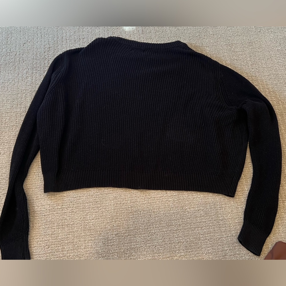 Cotton On Black Ribbed Knit Sweater - Picture 4 of 4